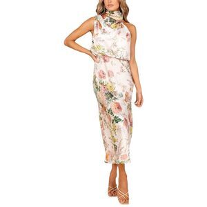 Vincent Womens  Midi Dress